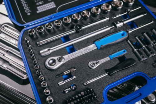 GEDORE 19 BMC 20 Steckschlüssel-Satz 1/4"+1/2"