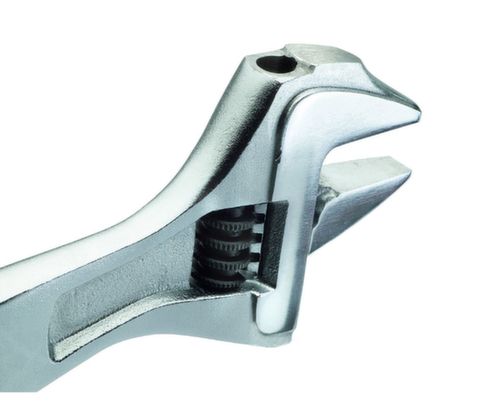 GEDORE 60 S 12 JC Einmaulschlüssel 12" verstellbar verchromt 2K-Griff