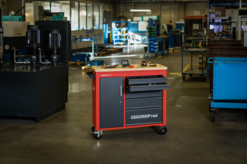 GEDORE R20400006 Werkstattwagen MECHANIC PLUS + 6 Schubladen 988x431x935 mm