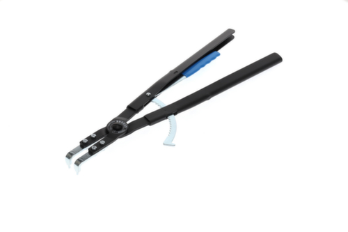 GEDORE 8000 J 61 Zange für Innensicherungsringe gewinkelt 252-400mm