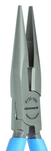 GEDORE 8132-160 TL Flachrundzange gerade 160 mm tauchisoliert