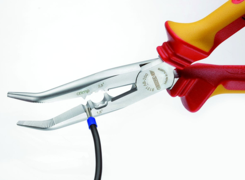 GEDORE SB VDE 8131 AB-200 H VDE-Mehrfachzange 200 mm gewinkelt Hüllenisolierung