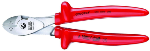 GEDORE VDE 8316-200 VDE-Kraft-Seitenschneider 200 mm