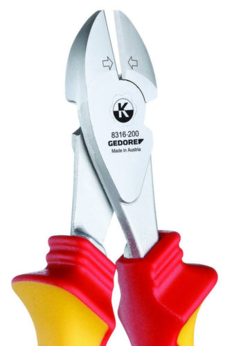 GEDORE VDE 8316-200 H VDE-Kraft-Seitenschneider 200 mm
