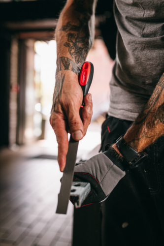 GEDORE R93000005 Feilensatz 3-kant + 4-kant + Flach + Rund + Halb 5-teilig