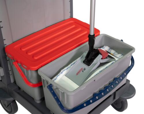 Geschlossener Reinigungswagen VariX - Box compact, 4x6 l Eimer