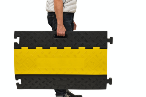 Moravia Kabelbrücke MORION, Breite 590 mm, gelb/schwarz