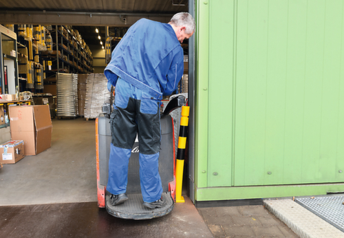 Moravia Nachgebender Rammschutzpoller FLEX, Höhe 1000 mm