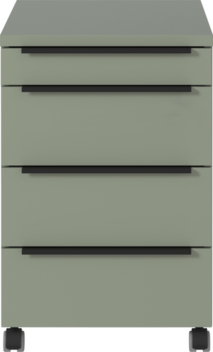 Rollcontainer GW-MAILAND 4377, 3 Schublade(n), taupe/taupe