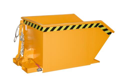 Bauer Niedriger Späne-Kippbehälter öl- und wasserdicht