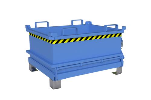 Bauer Mini-Klappbodenbehälter MSB 250 in RAL5012 Lichtblau