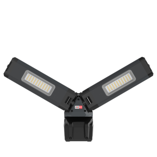 Scangrip Flutlichtstrahler JUST CONNECT DUO mit 2 Leuchtenköpfen