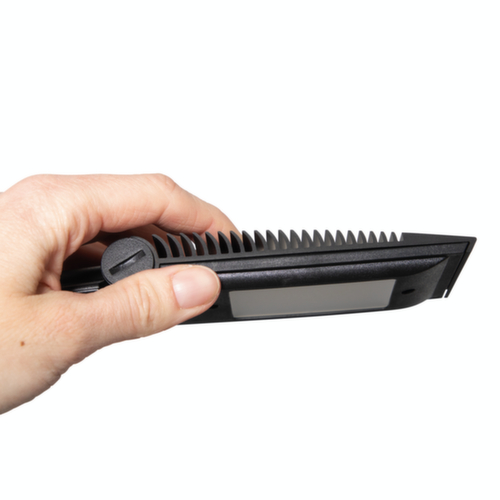 MAUL Dimmbare LED-Tischleuchte MAULsolaris, Licht neutralweiß, silber