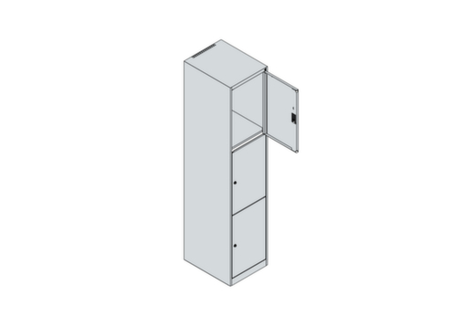 C+P Schließfachschrank Classic Plus, 3 Fächer