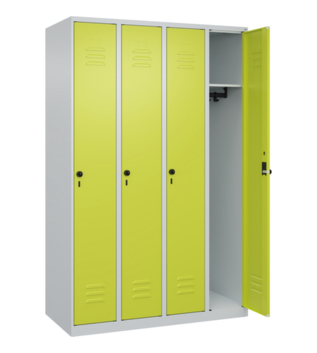 C+P Spind Classic Plus mit 4 Abteilen, Abteilbreite 300 mm