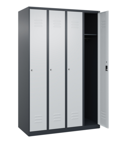 C+P Spind Classic Plus mit 4 Abteilen, Abteilbreite 300 mm