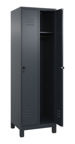 C+P Spind Classic Plus mit 2 Abteilen, Abteilbreite 300 mm