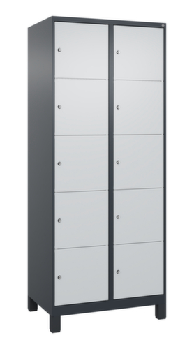 C+P Schließfachschrank Classic Plus, 10 Fächer