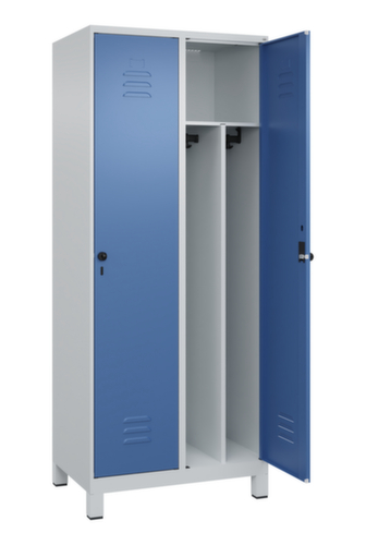 C+P Spind Classic Plus für Schwarz-Weiß-Trennung, Abteilbreite 400 mm