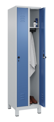 C+P Spind Classic Plus mit 2 Abteilen, Abteilbreite 250 mm