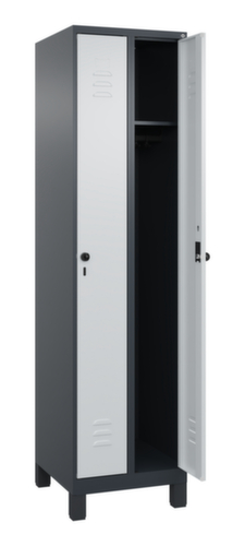 C+P Spind Classic Plus mit 2 Abteilen, Abteilbreite 250 mm