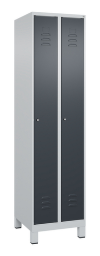 C+P Spind Classic Plus mit 2 Abteilen, Abteilbreite 250 mm