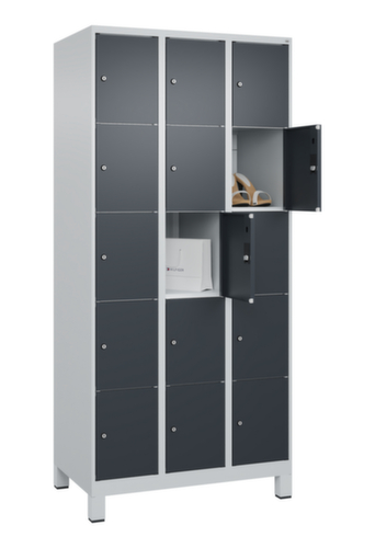 C+P Schließfachschrank Classic Plus, 15 Fächer