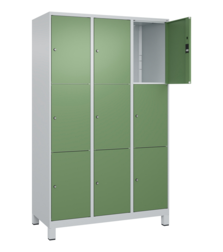 C+P Schließfachschrank Classic Plus, 9 Fächer