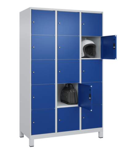 C+P Schließfachschrank Classic Plus, 15 Fächer