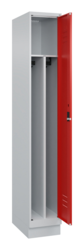 C+P Spind Classic Plus für Schwarz-Weiß-Trennung, Abteilbreite 300 mm