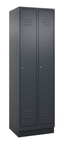 C+P Spind Classic Plus mit 2 Abteilen, Abteilbreite 300 mm