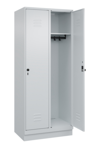 C+P Spind Classic Plus mit 2 Abteilen, Abteilbreite 400 mm