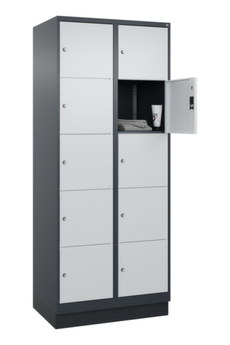 C+P Schließfachschrank Classic Plus, 10 Fächer