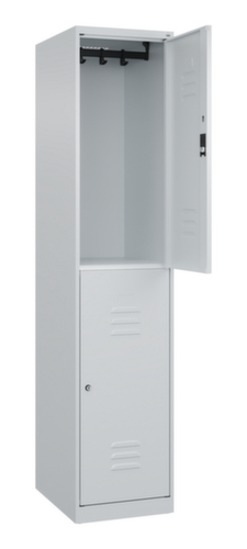 C+P Doppelstöckiger Spind Classic Plus, Abteilbreite 400 mm