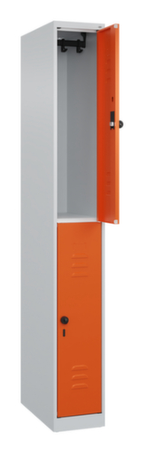 C+P Doppelstöckiger Spind Classic Plus, Abteilbreite 250 mm