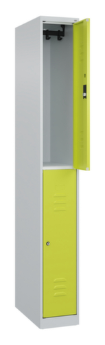 C+P Doppelstöckiger Spind Classic Plus, Abteilbreite 250 mm