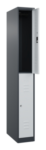 C+P Doppelstöckiger Spind Classic Plus, Abteilbreite 250 mm