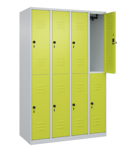 C+P Doppelstöckiger Spind Classic Plus, Abteilbreite 300 mm