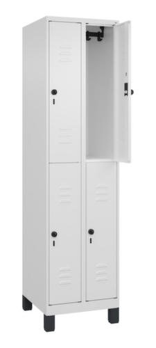 C+P Doppelstöckiger Spind Classic Plus, Abteilbreite 250 mm