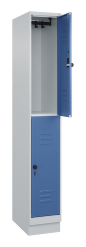 C+P Doppelstöckiger Spind Classic Plus, Abteilbreite 300 mm