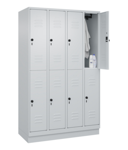 C+P Doppelstöckiger Spind Classic Plus, Abteilbreite 300 mm