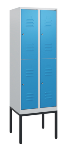 C+P Doppelstöckiger Spind Classic Plus, Abteilbreite 300 mm