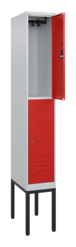 C+P Doppelstöckiger Spind Classic Plus, Abteilbreite 300 mm