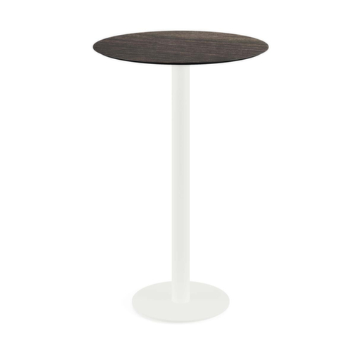 VEBA Stehtisch Essentials Urban, Ø 700 mm, Platte Riverwashed Wood
