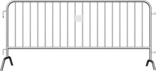 Schake Absperrgitter Typ D, Höhe x Länge 1100 x 2500 mm