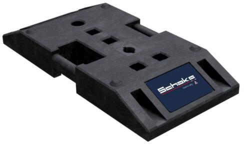 Schake Fußplatte für Schrankenzaun