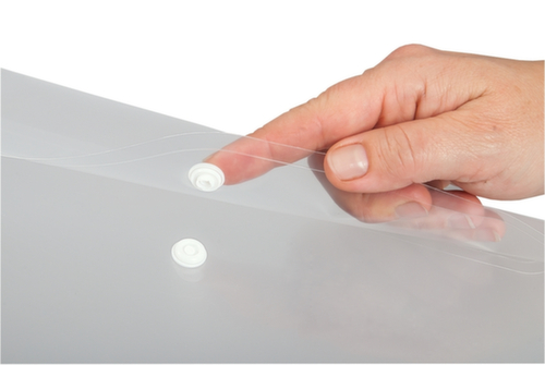 EICHNER Sichttasche für Dokumente, transparent, DIN A4 quer