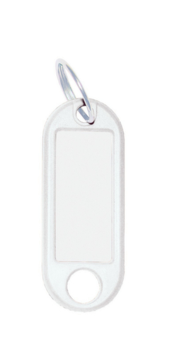 EICHNER Schlüsselanhänger mit Ring, weiß