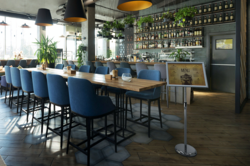 Durable Infoständer, Höhe 860 - 1290 mm