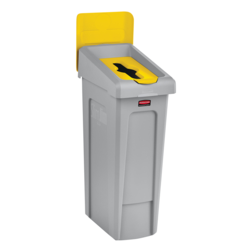 Rubbermaid Deckel Slim Jim® für Recycling-Station, gelb